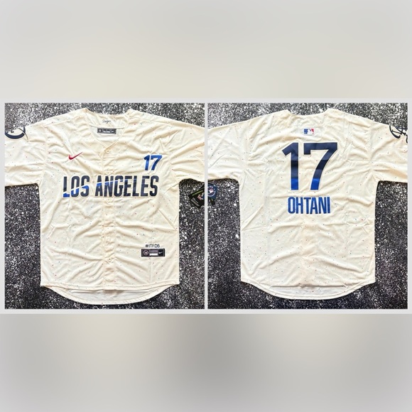 Shohei Ohtani #17 LA Dodgers City Connect Nike Dri-FIT ADV MLB Limited Jersey - Picture 1 of 7